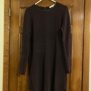 Loft burgundy sweater dress